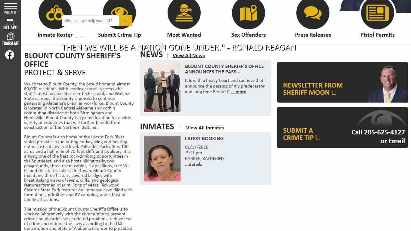 Blount County Sheriff AL